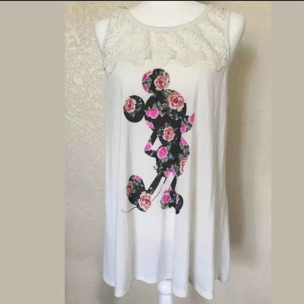 Disney mickey mouse top coverup Jr. XL(15-17)